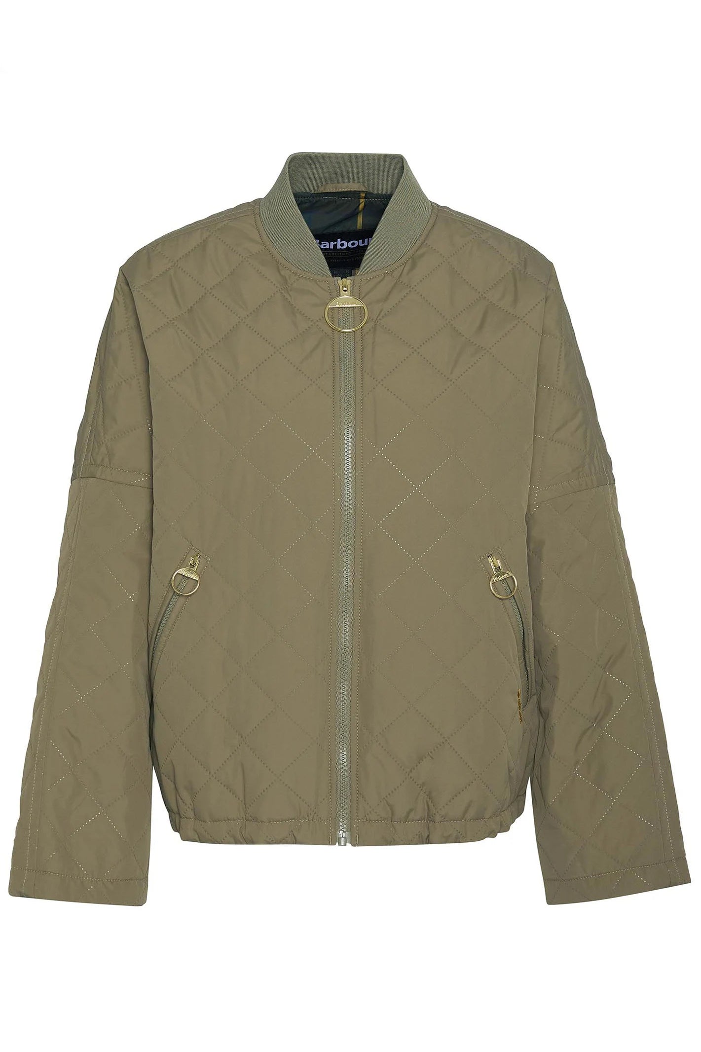 Emlyn Quilted Bomber Jacket Jackets &amp; Coats Barbour