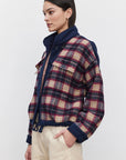 Norah Plaid Jacket Jackets & Coats Velvet by Graham & Spencer   