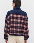 Norah Plaid Jacket Jackets & Coats Velvet by Graham & Spencer   