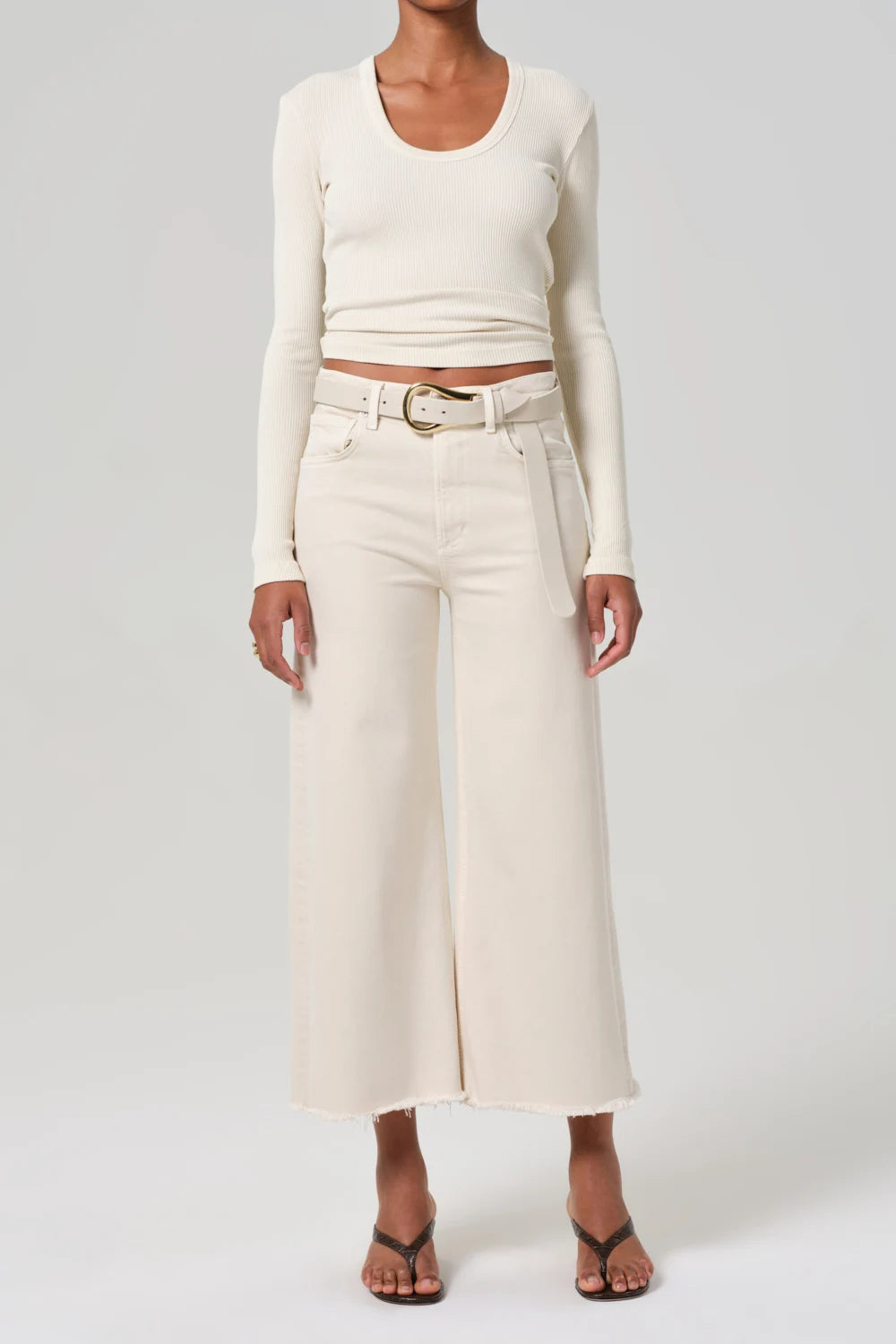 Lyra Wide Leg Crop Pants Citizens of Humanity