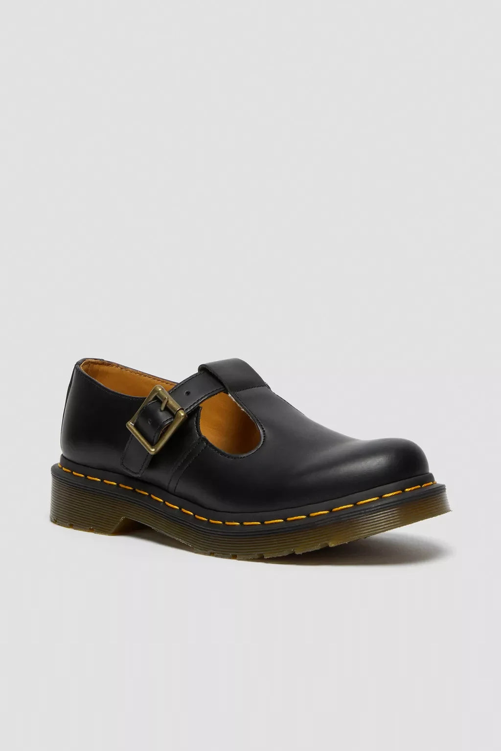 Polley Smooth Leather Mary Janes Footwear Dr. Martens   