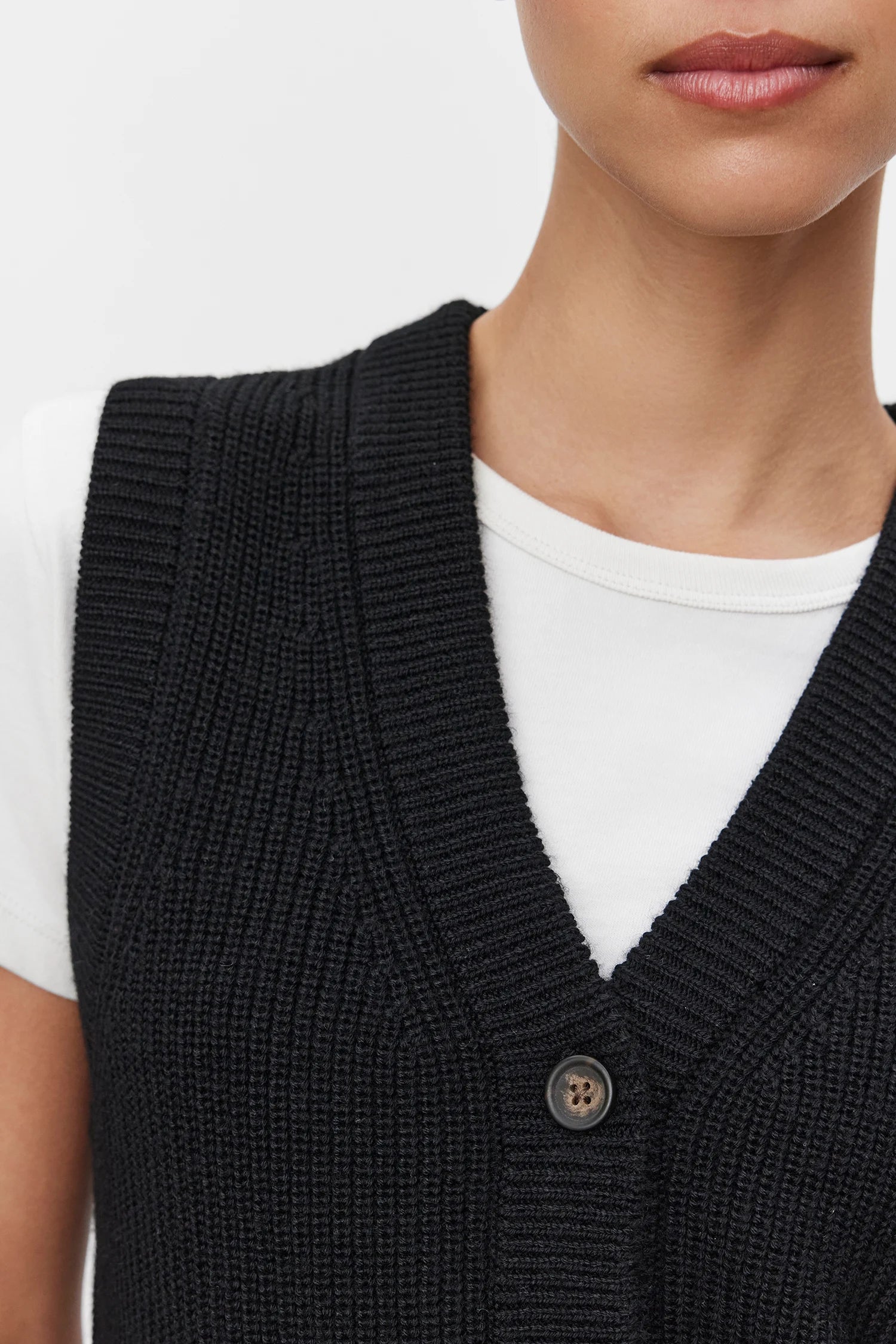 Lu Sweater Vest Sweaters & Knits Velvet by Graham & Spencer   