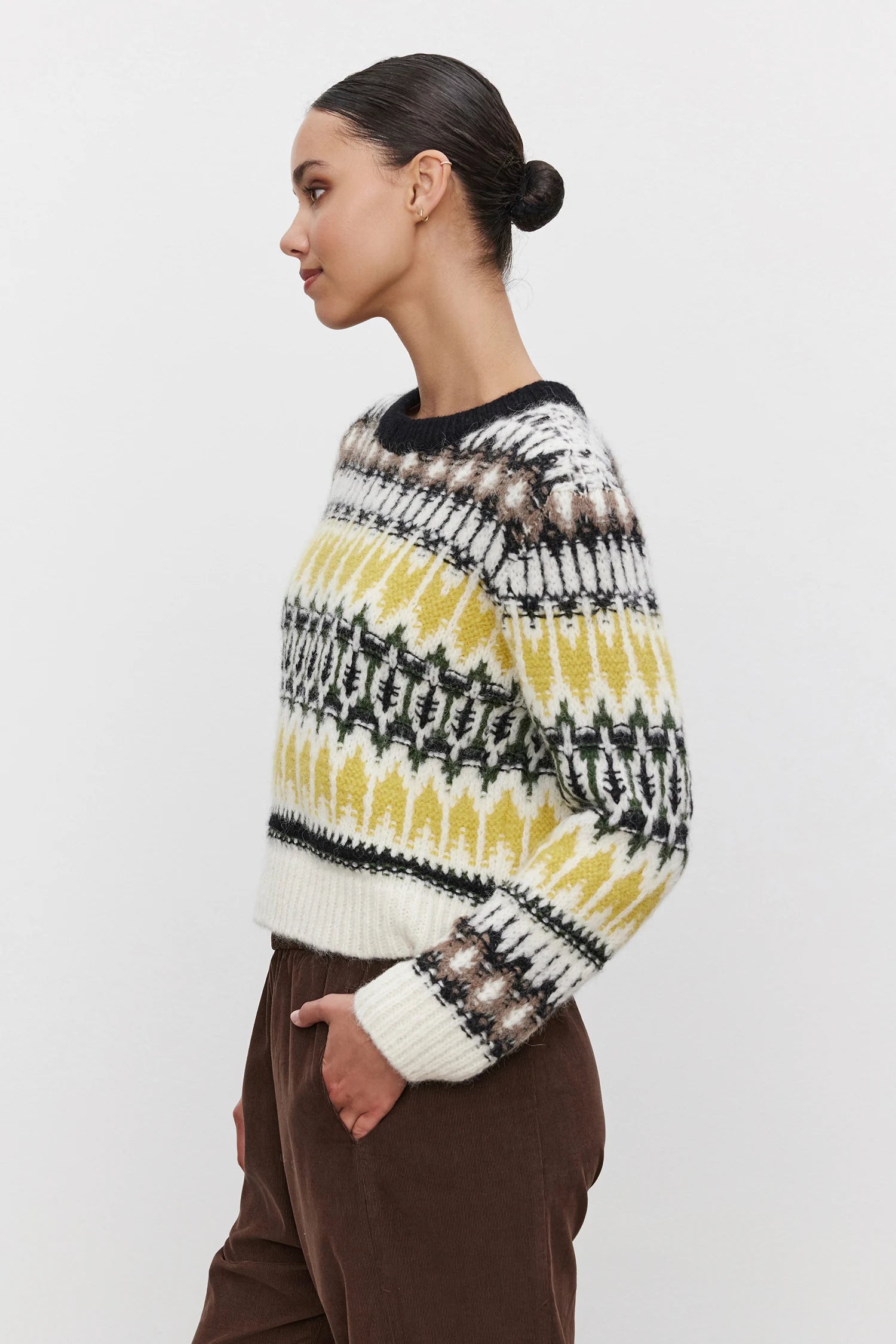 Thelma Fair Isle Sweater Sweaters & Knits Velvet by Graham & Spencer   