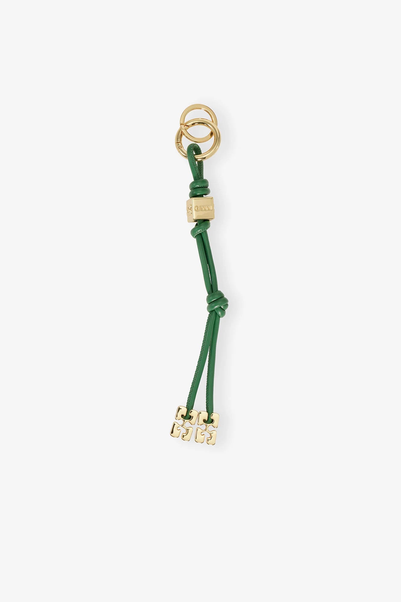 Green GANNI Bou Keyring Accessories Ganni