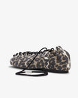 Leopard Oleatex Lace-Up Ballerinas Footwear Ganni