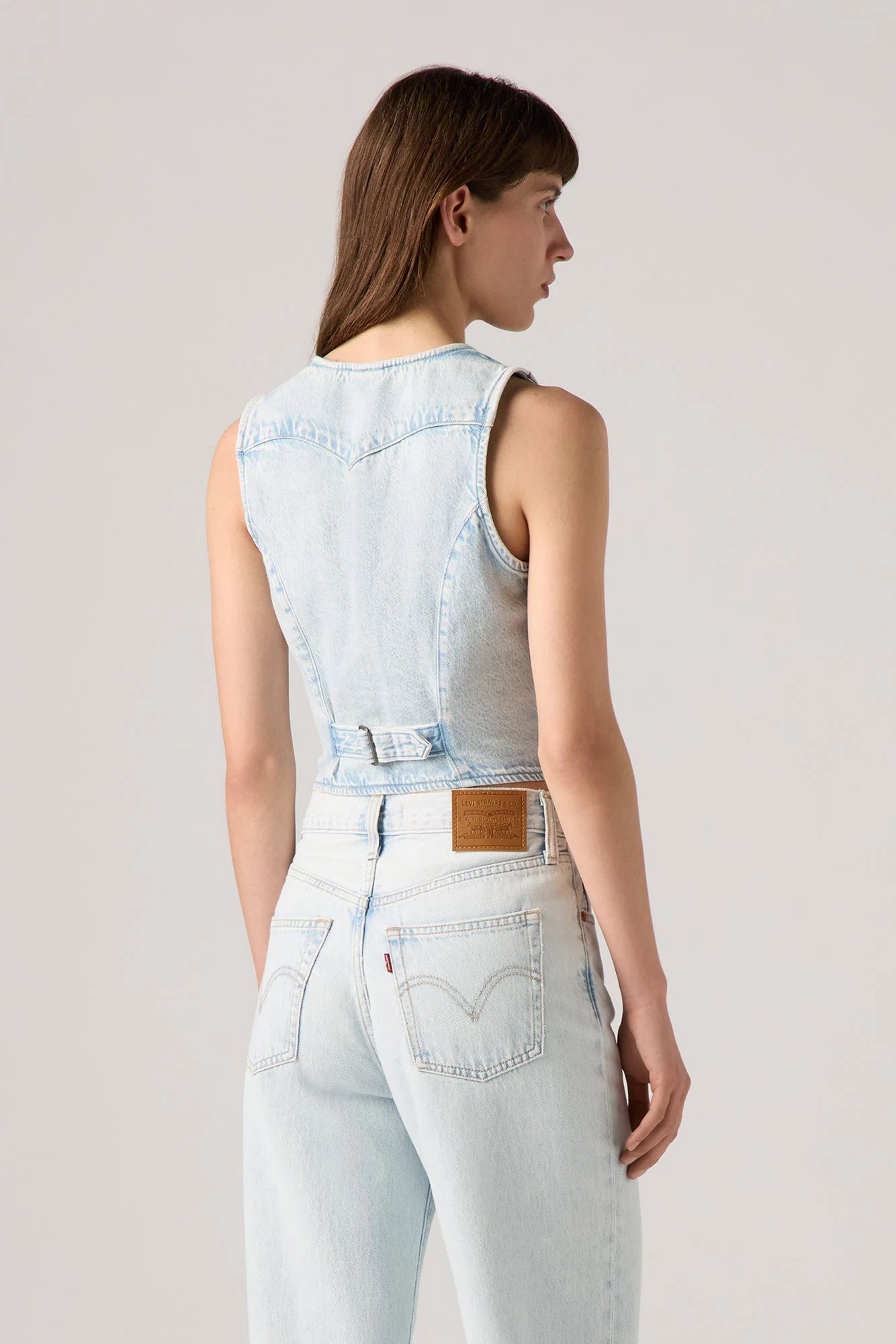 Amore Denim Vest Tops Levi's