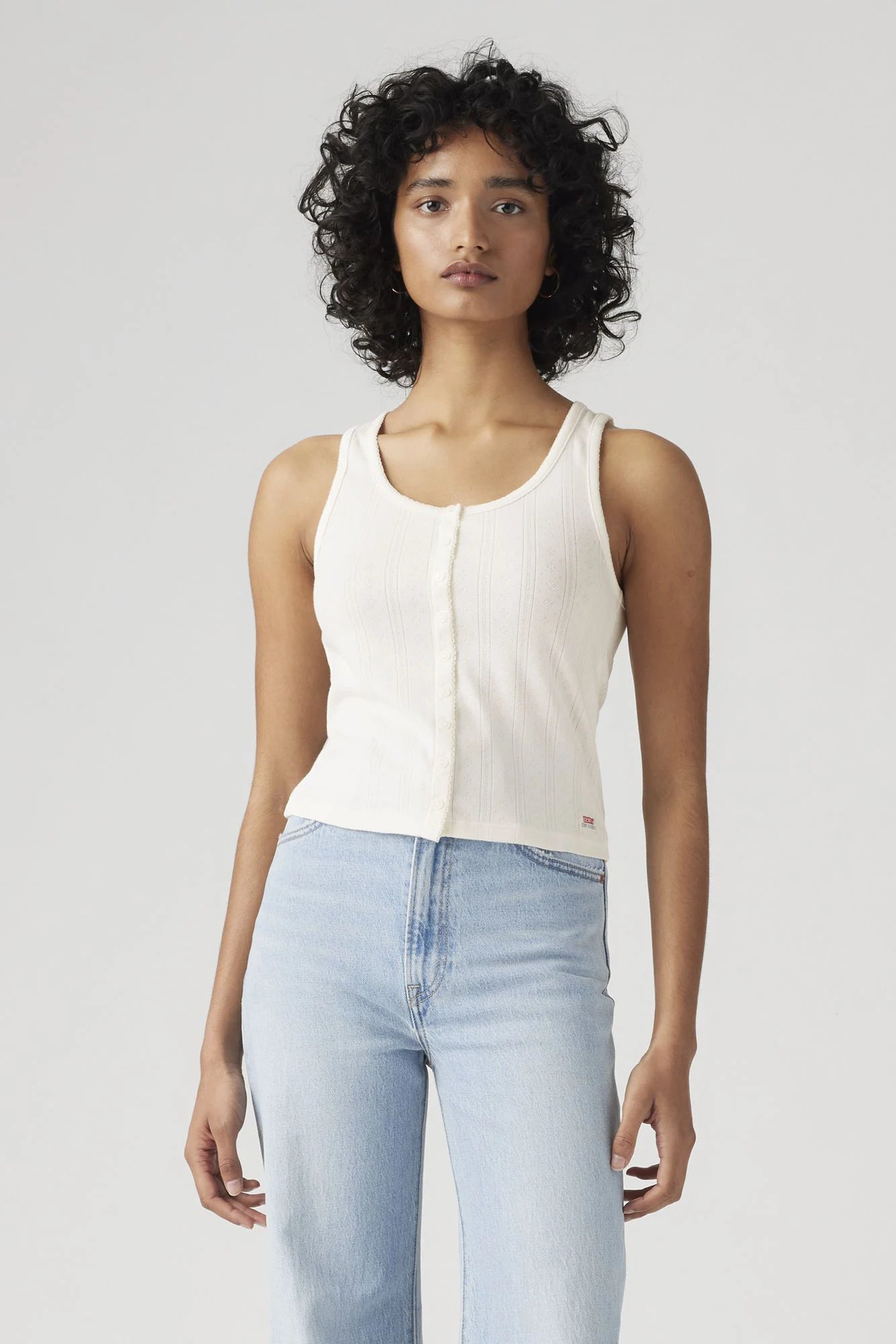 Dry Goods Pointelle Tank Tops Levi&#39;s