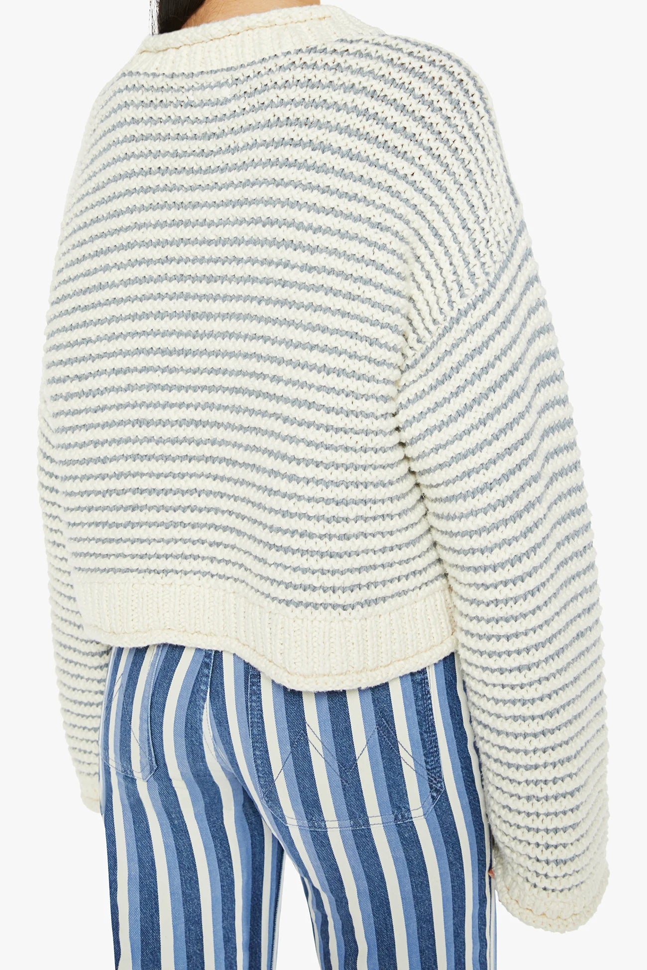 The Bell Sleeve Jumper Roll Sweaters &amp; Knits MOTHER