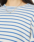 The L/S Swipe Crop MOTHER