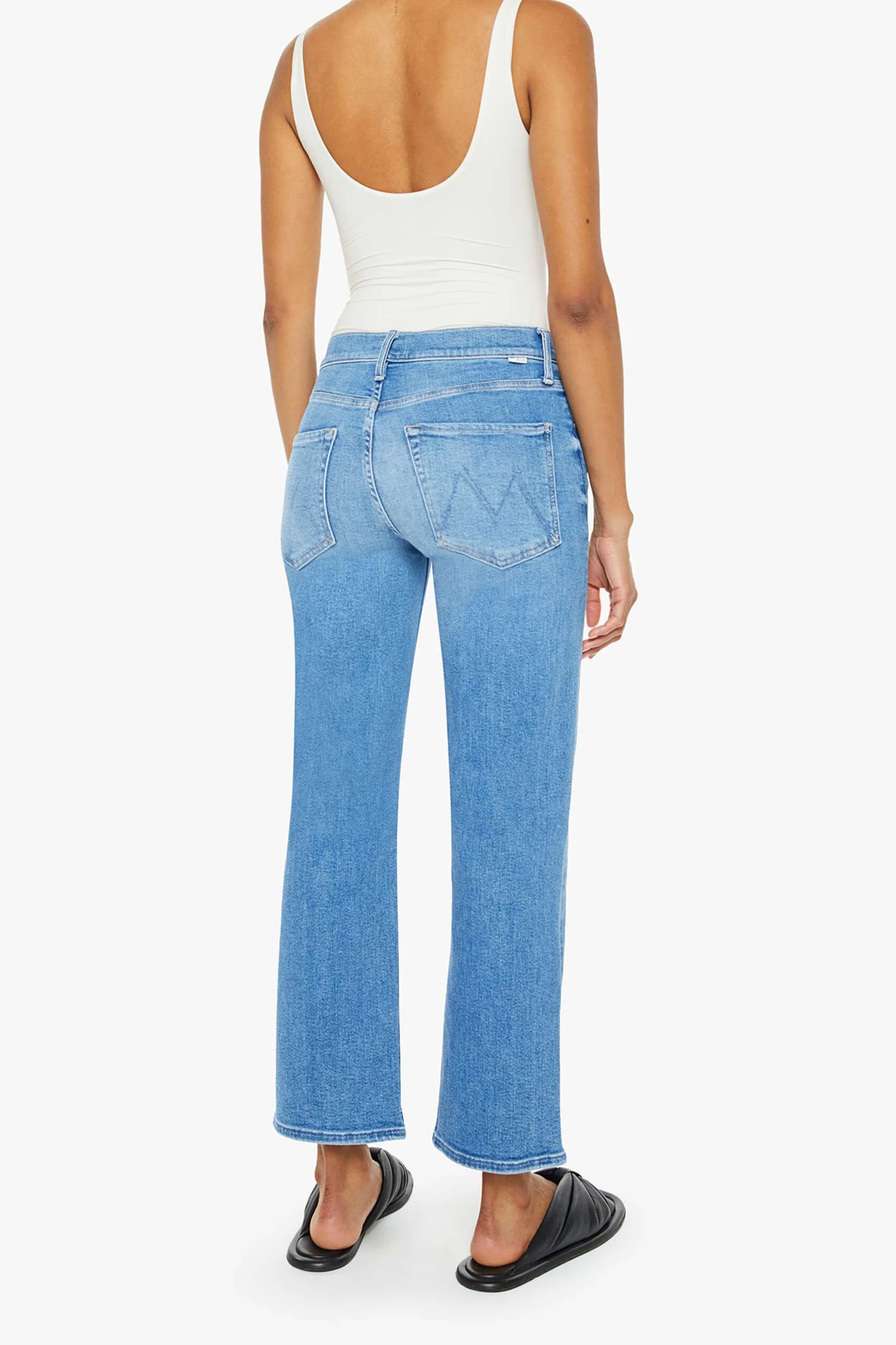 The Mid Rise Rambler Zip Ankle Pants MOTHER