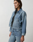 Conway Zip Denim Jacket Jackets & Coats NSF Clothing   