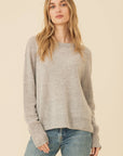 Sloane Cashmere Pullover Sweaters & Knits One Grey Day   