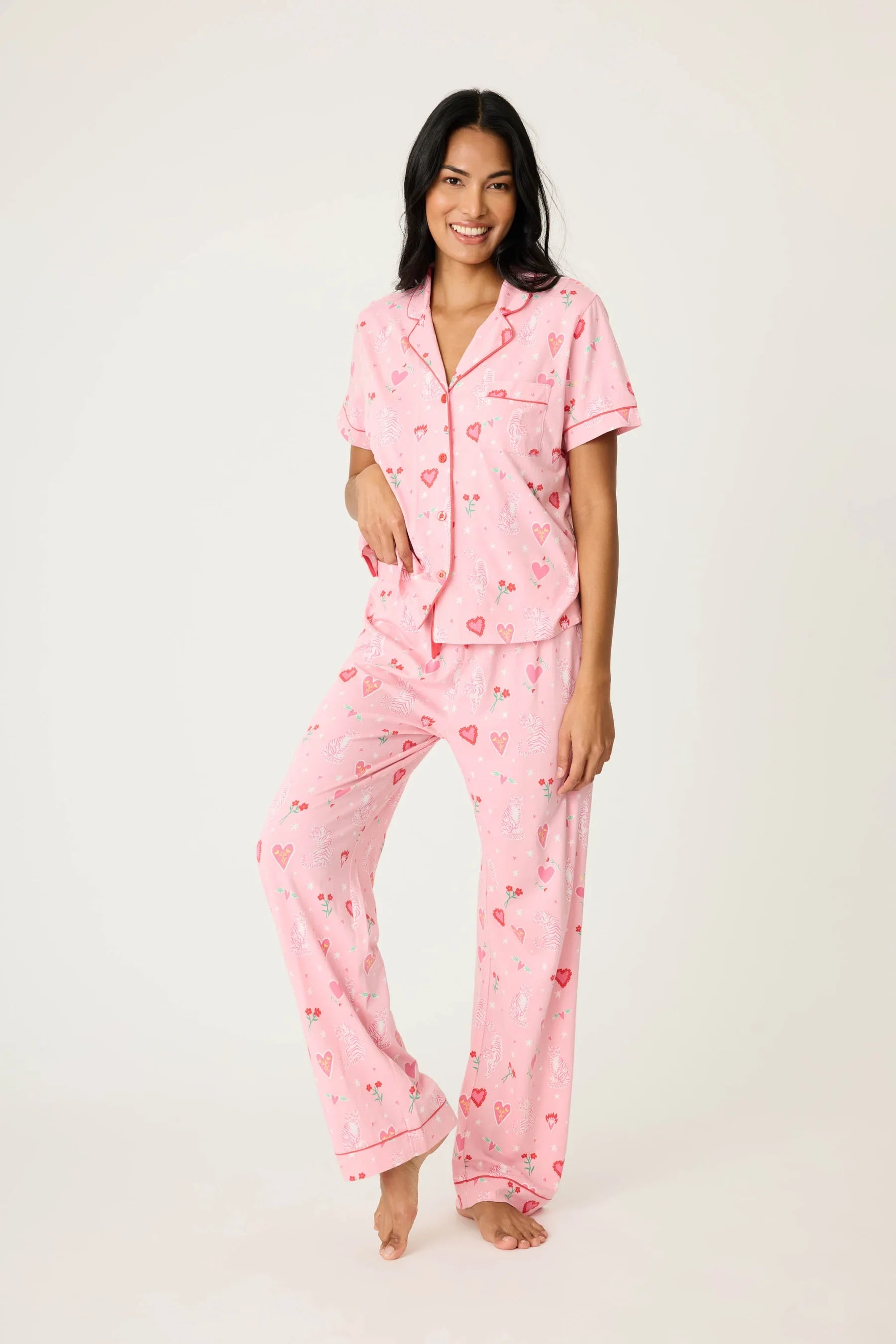 Whimsy Tiger PJ Set Sleepwear P.J. Salvage