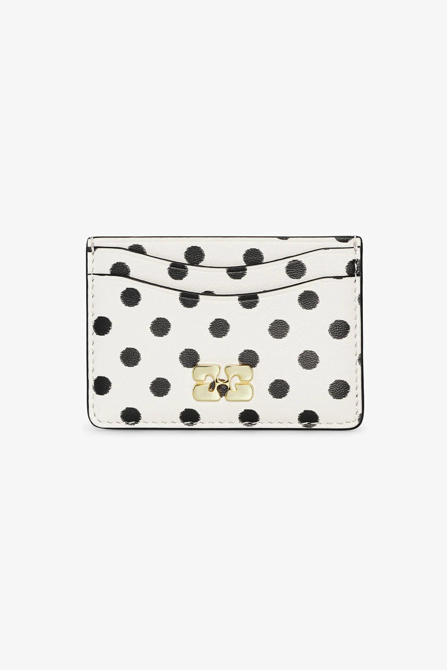 Polka-Dot GANNI Bou Card Holder Accessories Ganni