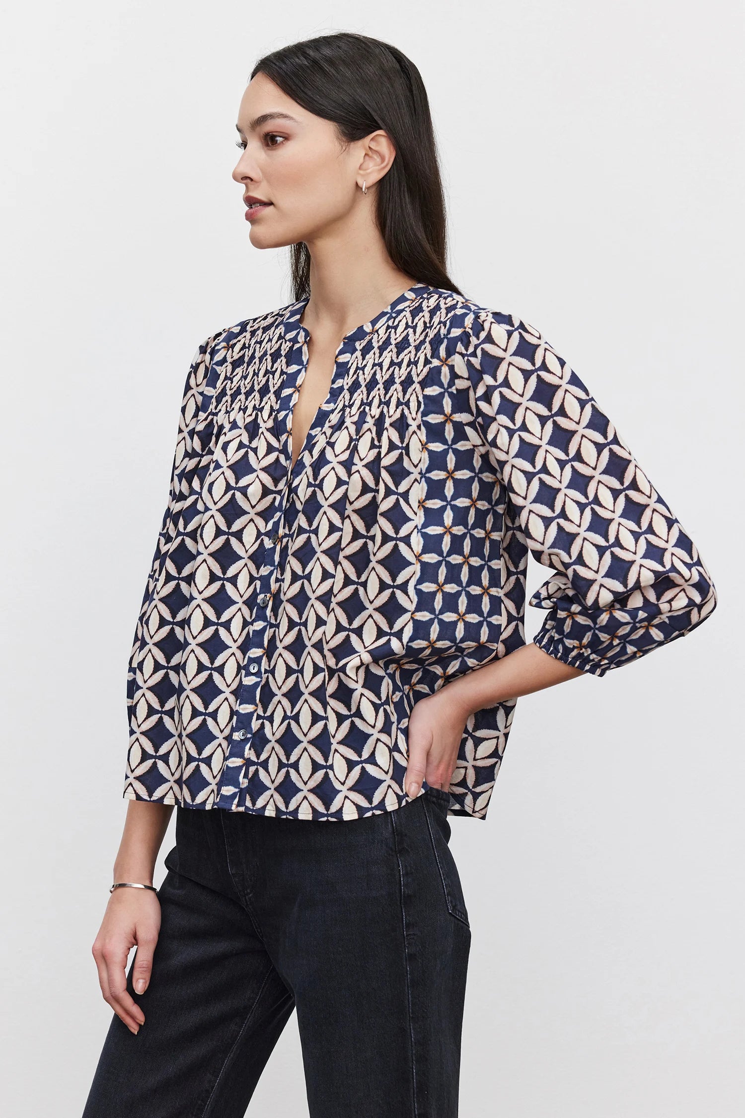 Haddon Top Tops Velvet by Graham & Spencer   