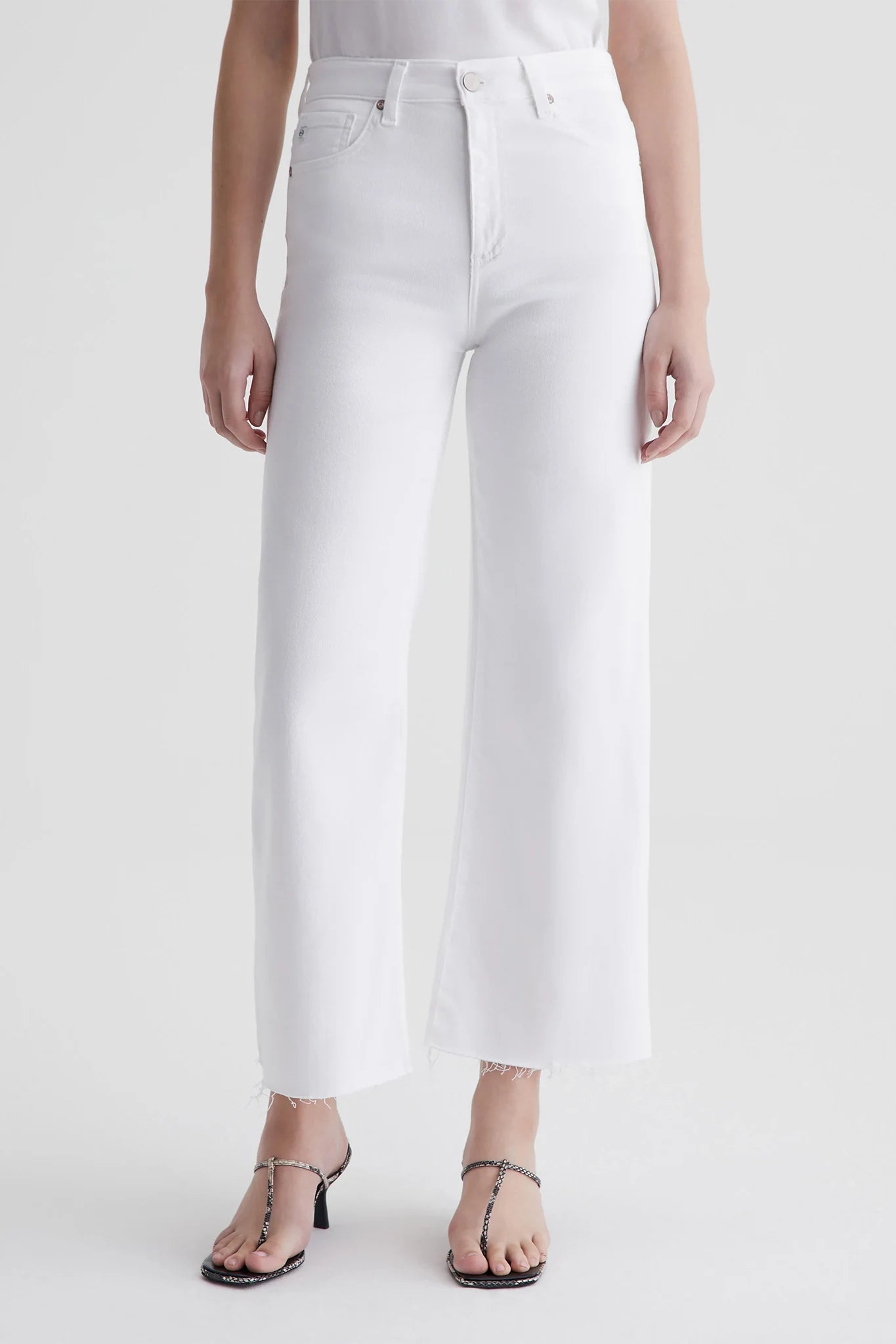 Saige Wide Leg Crop Pants AG Jeans