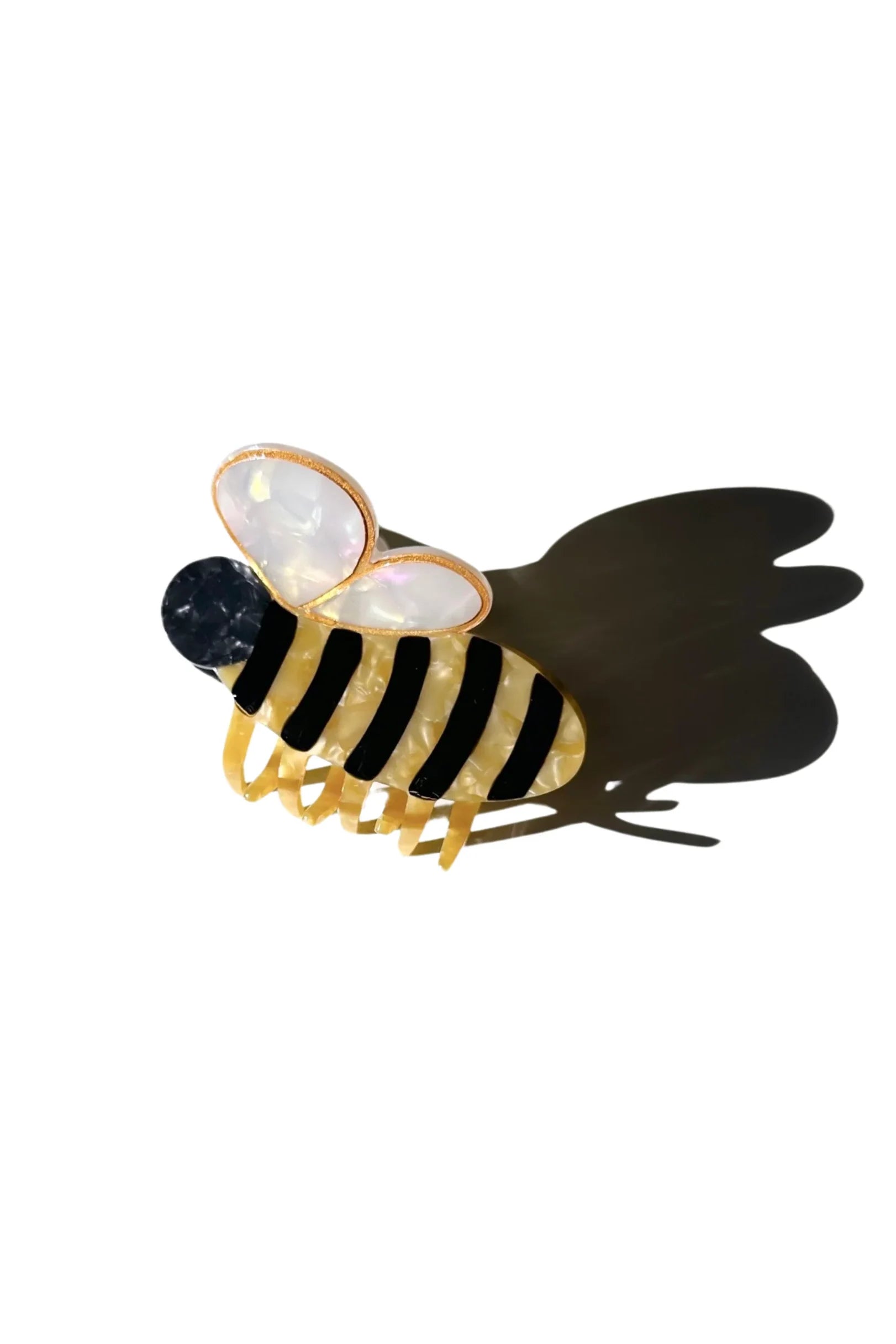 Hand-painted Bee Claw Hair Clip Accessories Solar Eclipse