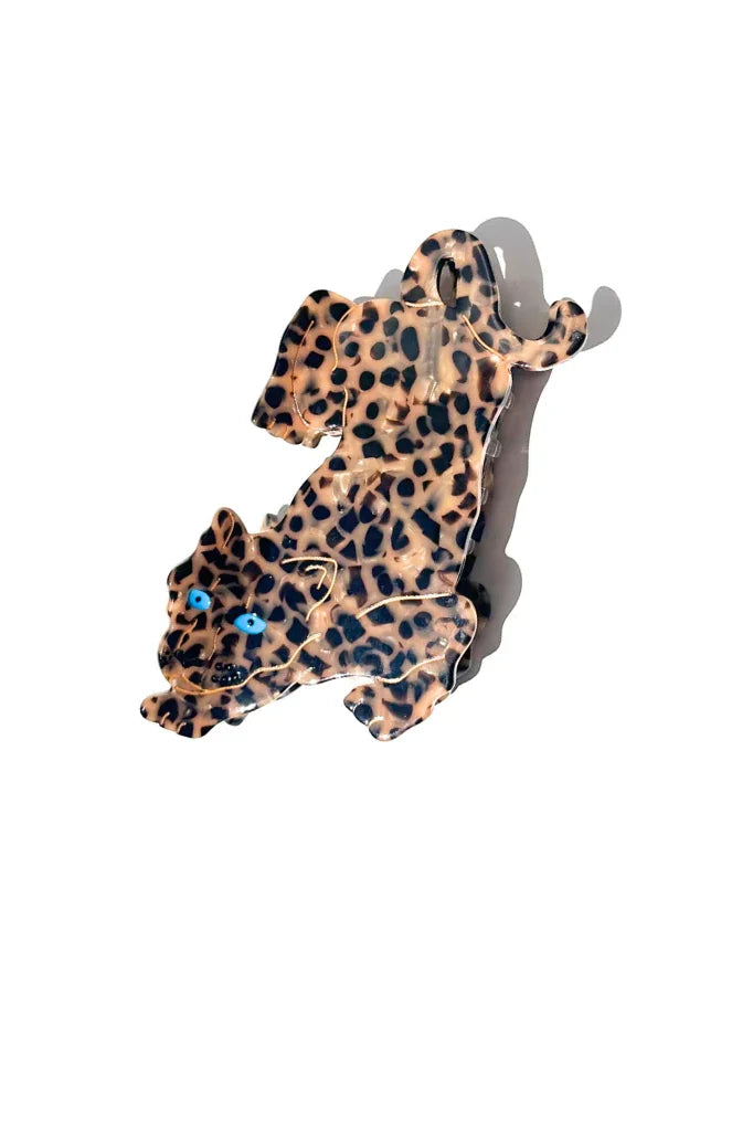 Hand-painted Leopard Claw Hair Clip Accessories Solar Eclipse