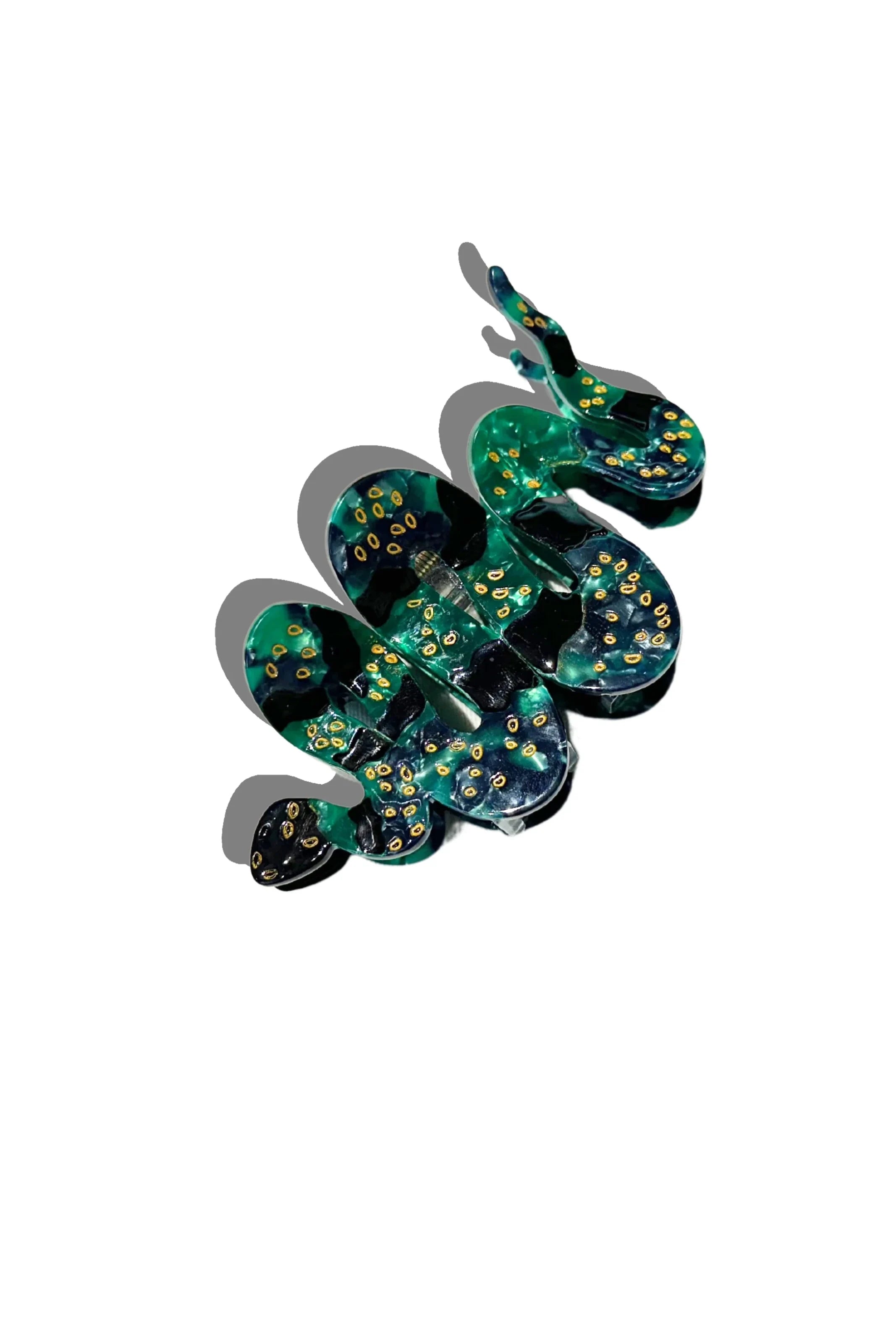 Hand-painted Snake Claw Hair Clip Accessories Solar Eclipse