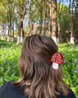 Hand-painted Toadstool Claw Hair Clip Accessories Solar Eclipse