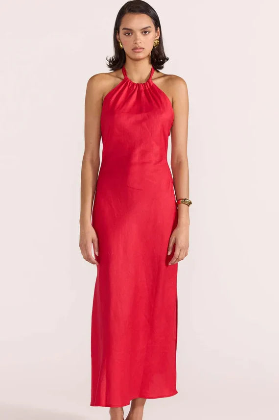 Amana Halter Bias Dress Dresses Staple the Label