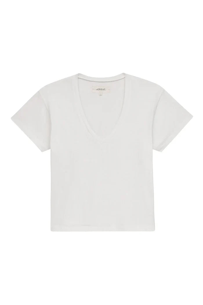 The V-Neck Tee T-Shirts The Great   