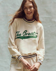 The Varsity College Sweatshirt Sweaters & Knits The Great