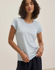 Odelia Tee Tops Velvet by Graham & Spencer