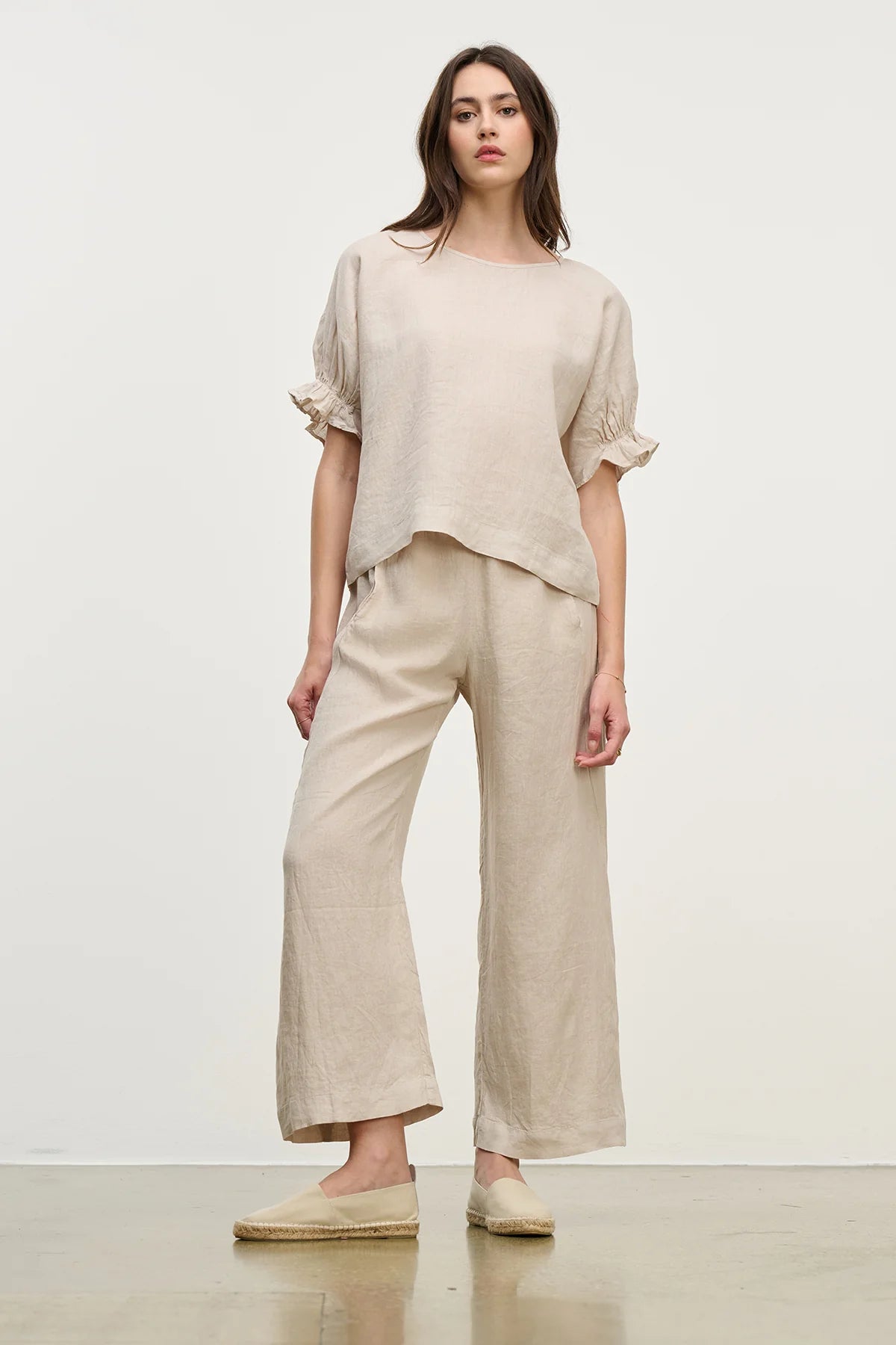 Lola Linen Pant Pants Velvet by Graham & Spencer