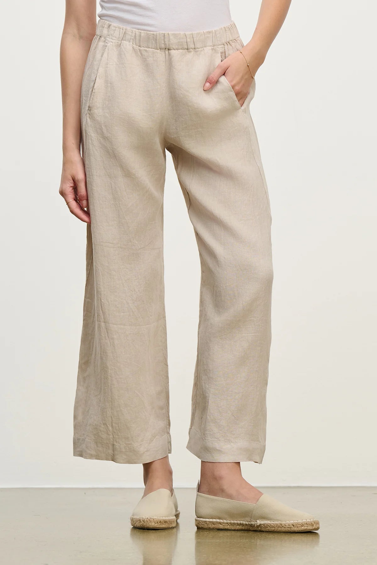 Lola Linen Pant Pants Velvet by Graham &amp; Spencer