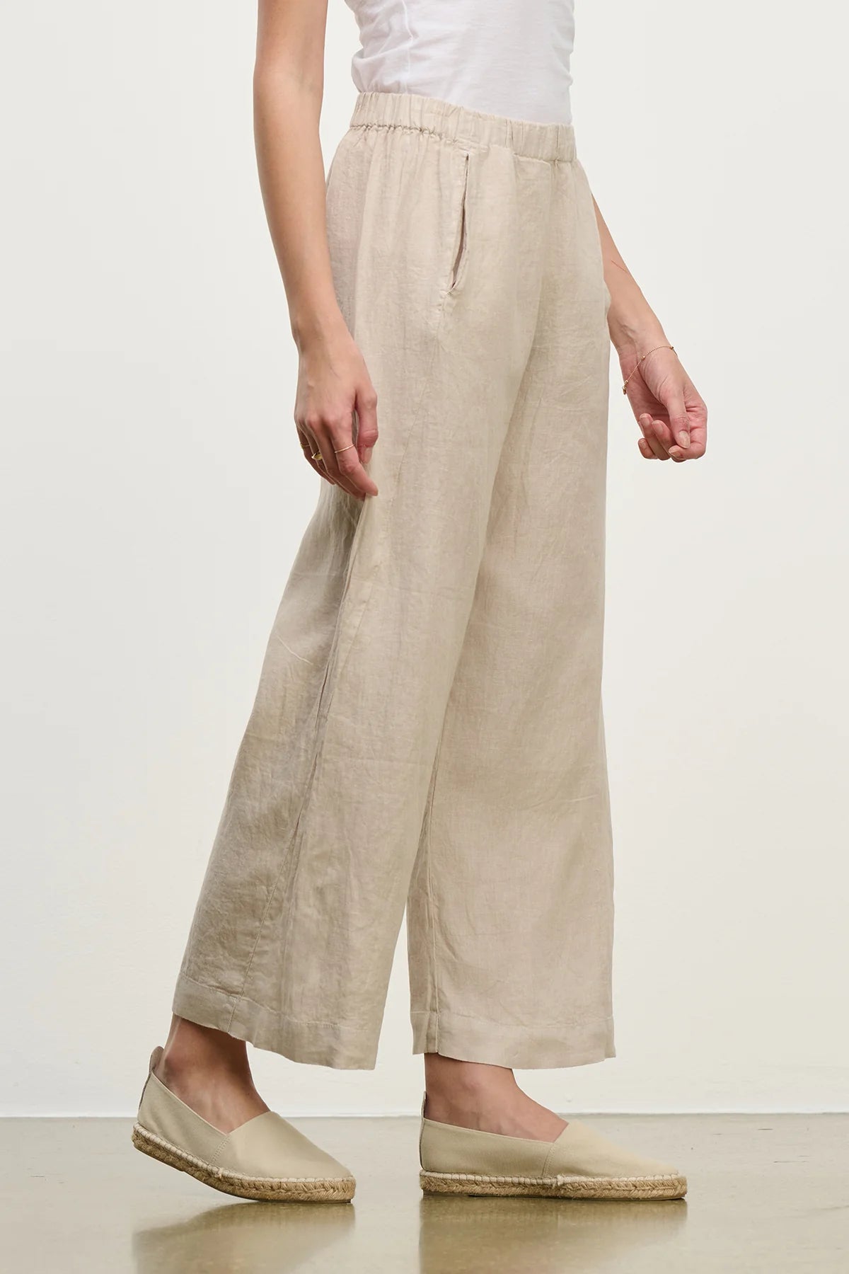 Lola Linen Pant Pants Velvet by Graham &amp; Spencer