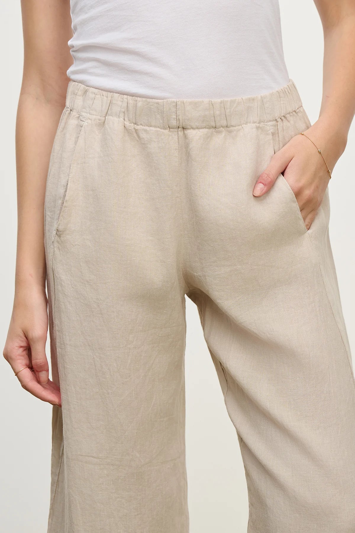 Lola Linen Pant Pants Velvet by Graham &amp; Spencer